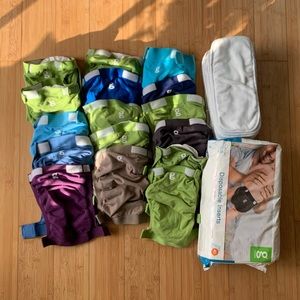 GDiapers lot in great condition - small size